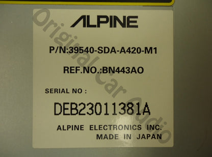 Refurbished 2003 - 2005 Honda GPS Navigation Disc DVD Rom Drive