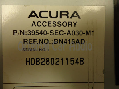 ACURA TSX Navigation GPS System DVD Rom Drive 39540-SEC-A030 2006 2007 2008