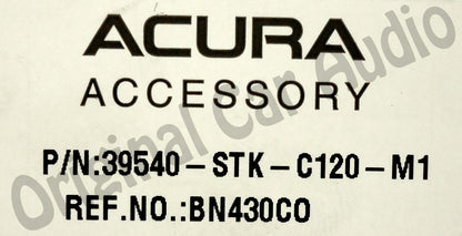 Acura RDX Navigation gps DVD disc drive reader 2011 2012
