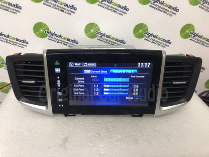 Blemished 2016 - 2017 Honda Pilot OEM Touch Screen Navigation Multimedia AM FM Radio Receiver