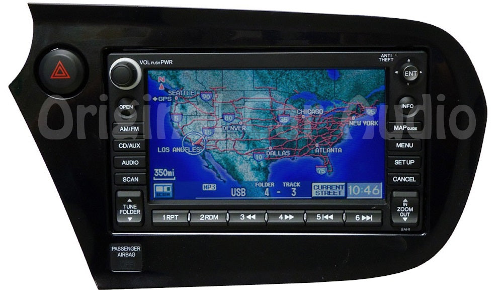 Honda Insight CR-Z Radio NAVI GPS Disc CD Changer 2AH1
