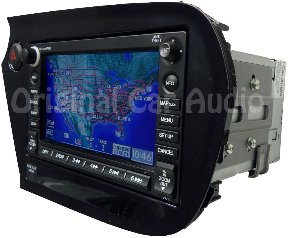Honda Insight CR-Z Radio NAVI GPS Disc CD Changer 2AH1