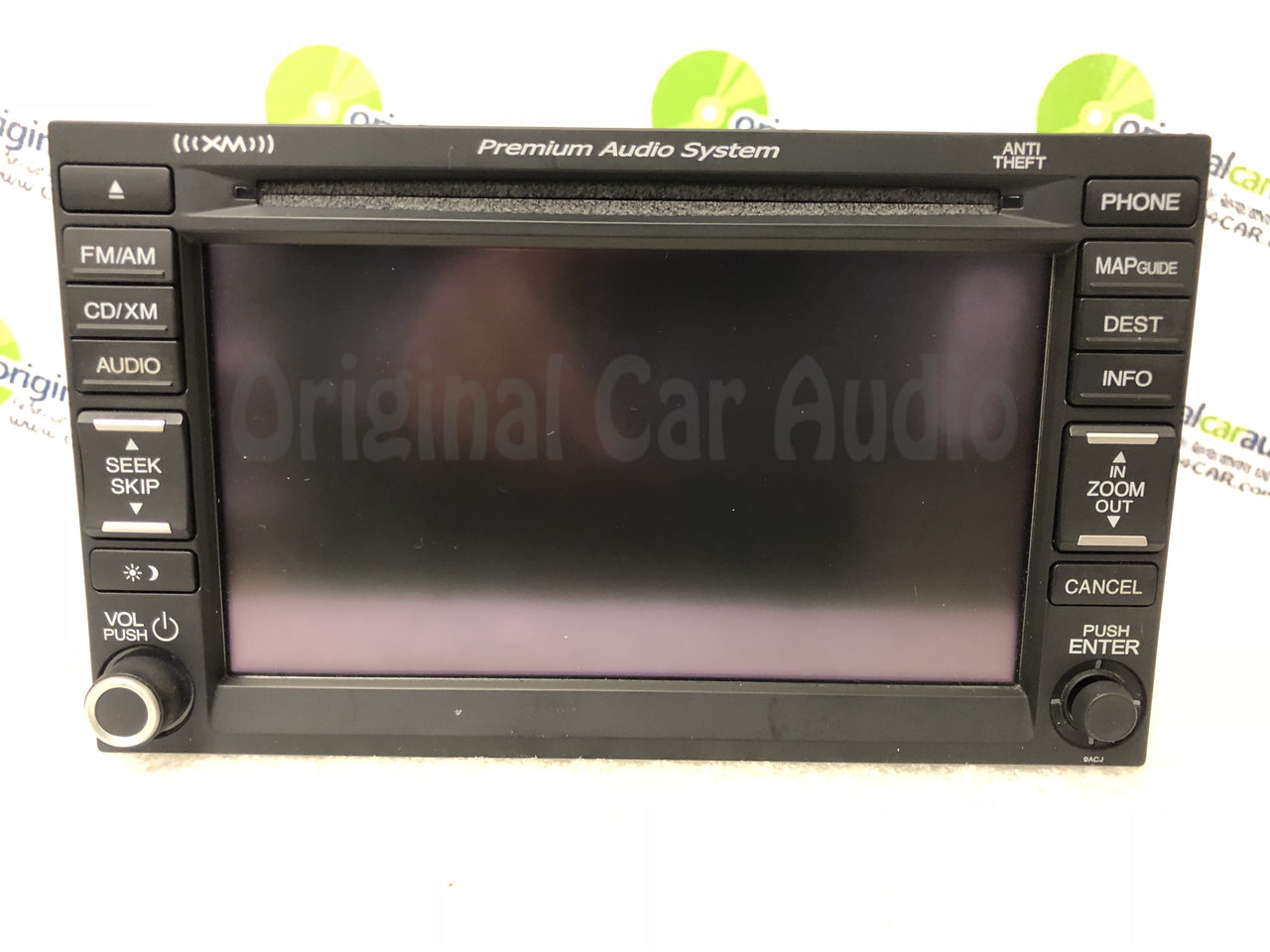 2012 - 2013 Honda Civic OEM  Premium Audio System Touch Screen GPS Navigation Radio 9ACJ