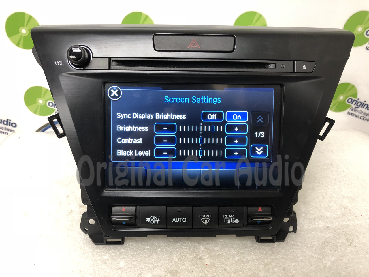 2014 - 2016 Acura MDX OEM Single CD AM FM Touch Screen Navigation Media Radio Receiver