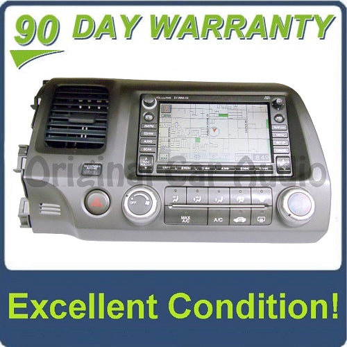 Honda satellite radio navigation CD player 2ACC climate controls