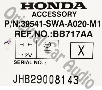 Honda CR-V radio navigation CD MP3 player satellite 2AN0 XM