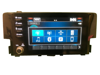 2019 - 2021 Honda Civic OEM Radio Information Center Display Screen Assembly Monitor