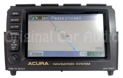 Acura MDX navigation system GPS display screen monitor OEM