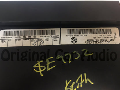 2003 - 2005 Volkswagen VW Passat B5 Monsoon Amp Amplifier 3B0 035 456
