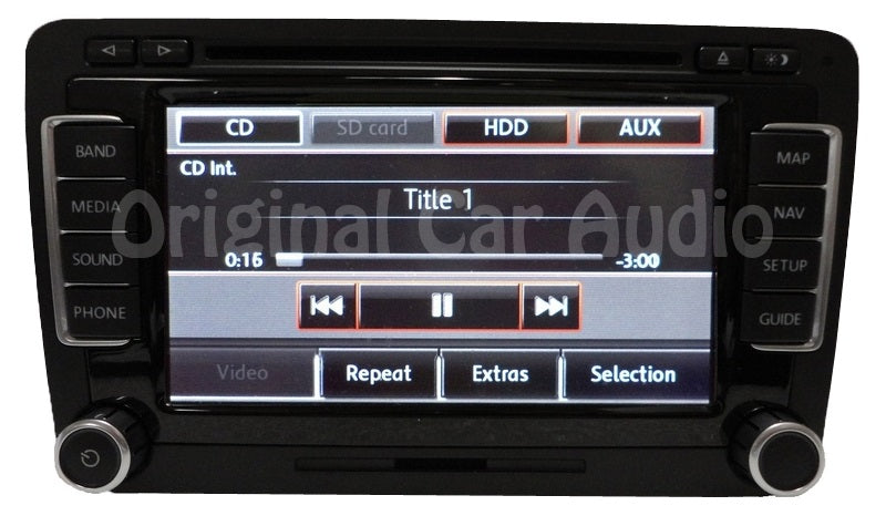2010 - 2014 Volkswagen OEM Radio AM FM Navigation GPS Bluetooth DVD CD MP3 Player Premium 8