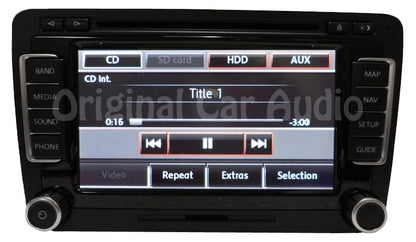 2010 - 2014 Volkswagen OEM Radio AM FM Navigation GPS Bluetooth DVD CD MP3 Player Premium 8