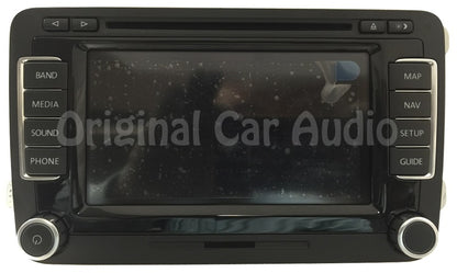 2010 - 2014 Volkswagen OEM Radio AM FM Navigation GPS Bluetooth DVD CD MP3 Player Premium 8