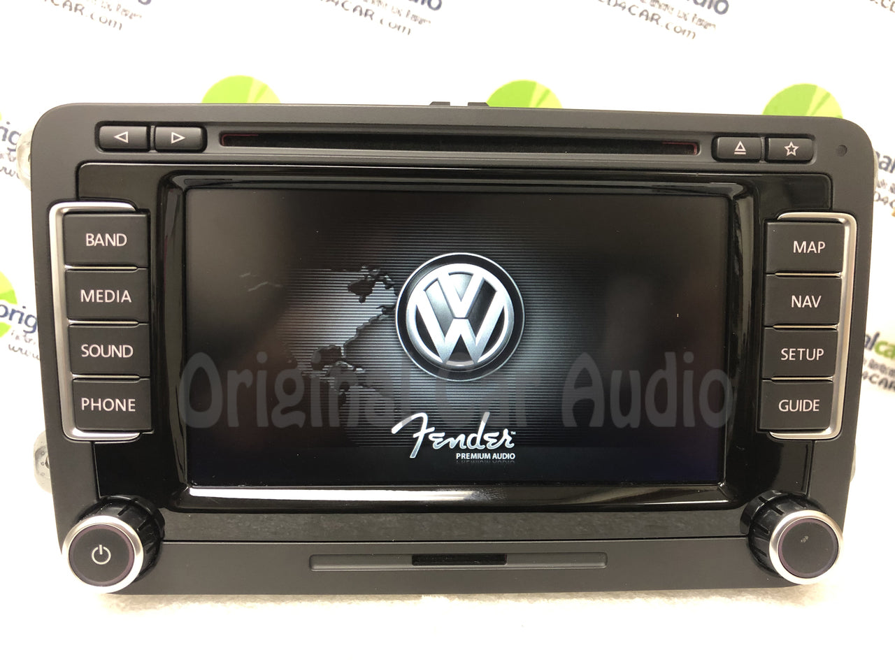 2010 - 2015 Volkswagen VW Jetta Passat OEM Fender Premium Sound RNS-510 Navigation GPS Touch Screen Radio Receiver