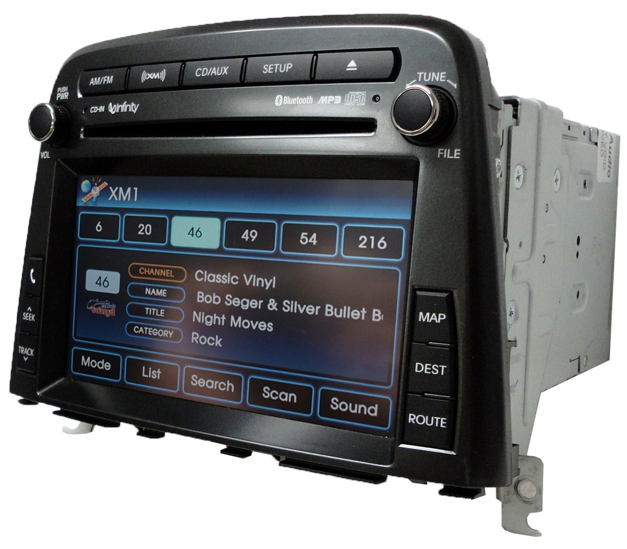 2009 - 2012 Hyundai GENESIS OEM Navigation Touchscreen Bluetooth CD AUX XM Receiver Infinity