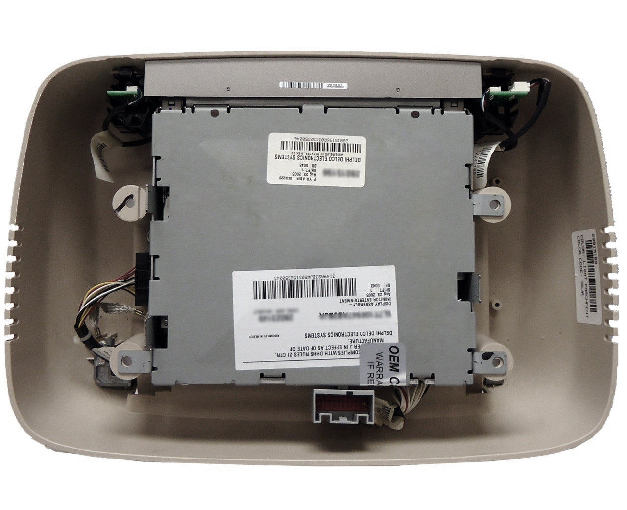 NEW 2003 2004 2005 2006 Lincoln Navigator DVD Player Screen Rear Entertainment GREY