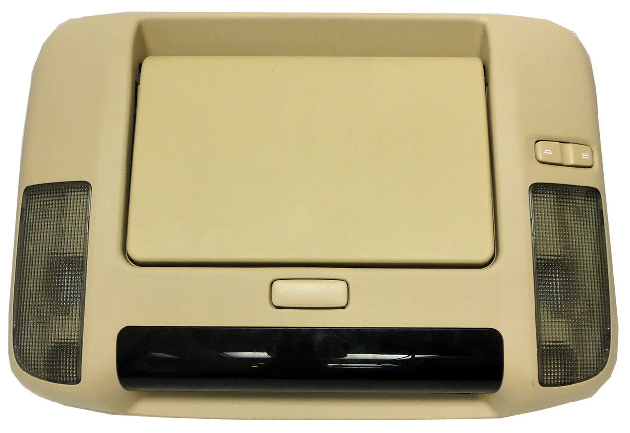 SUBARU Tribeca DVD Player Rear Entertainment System LCD Display Screen Monitor BEIGE 86255XA00AEU 86255XA00BEU 2006 2007 2008 2009 2010 2011 OEM With Lights