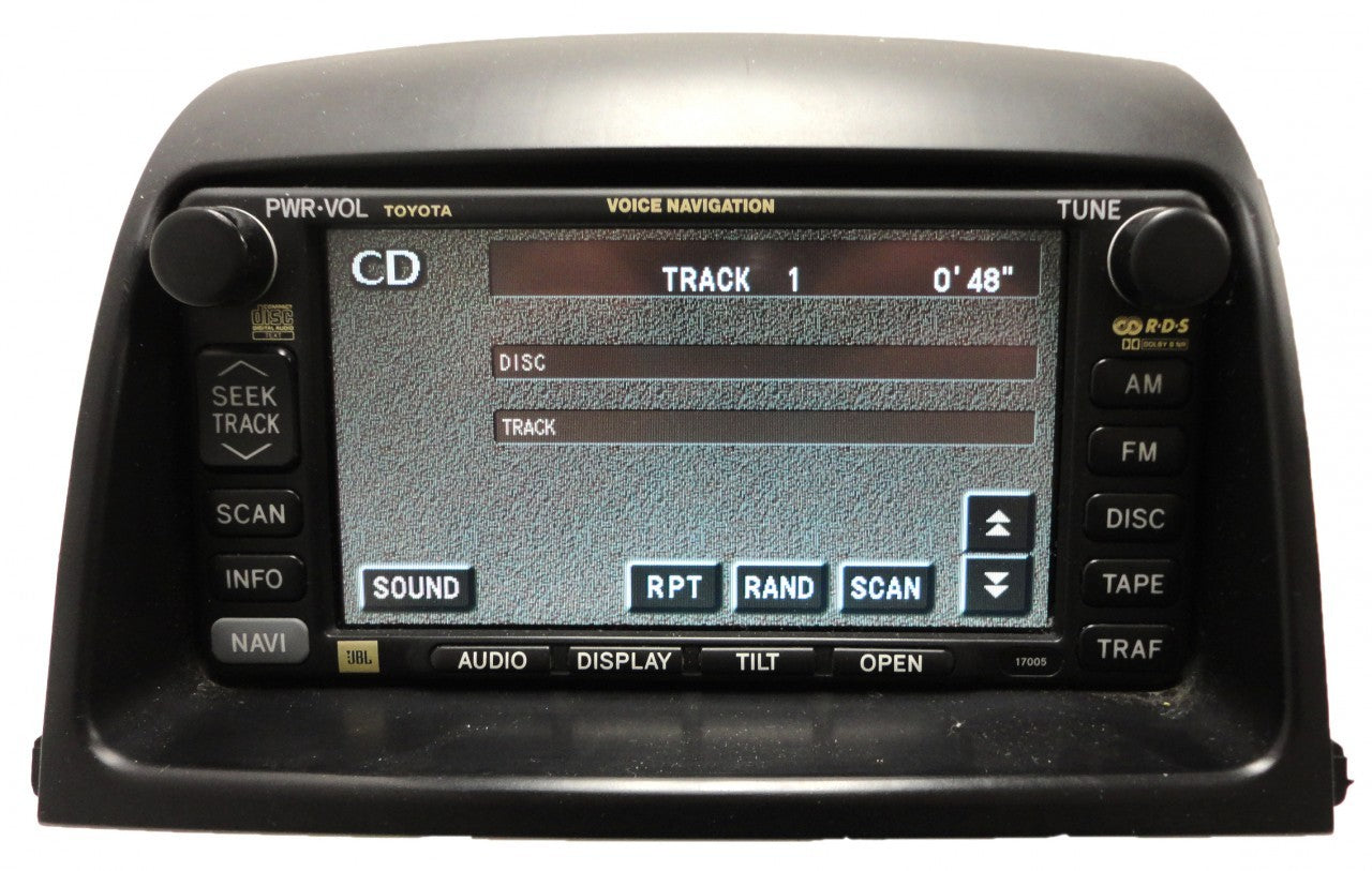2002 - 2011 REPAIR E7001 E7007 E7021 Toyota CAMRY SIENNA Navigation