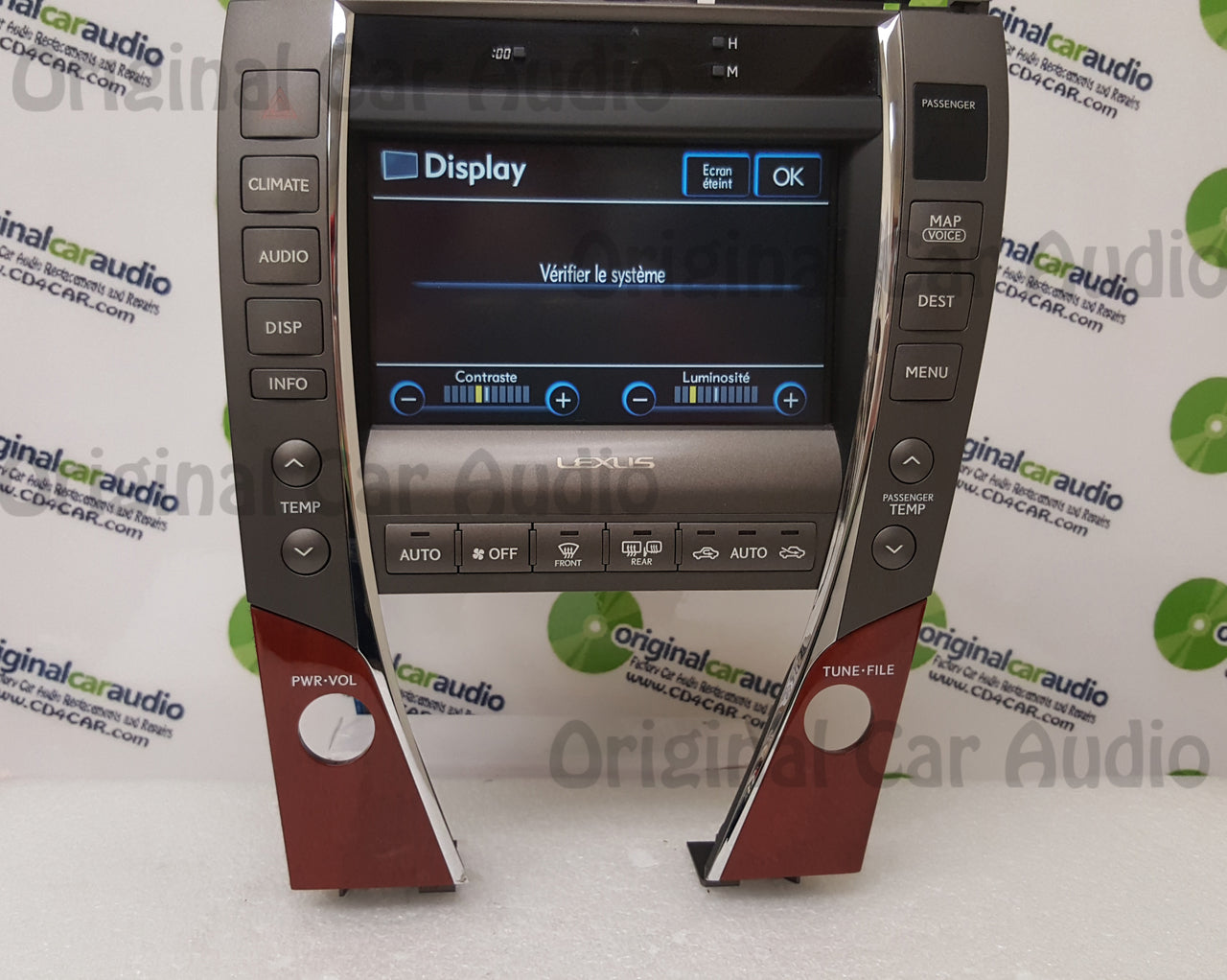 2007 2008 2009 Lexus ES350 OEM Navigation GPS System monitor LCD display screen