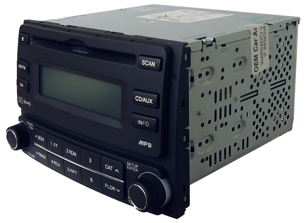 Hyundai ELANTRA Radio XM Satellite MP3 CD Player