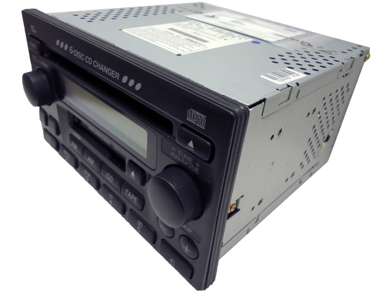 BRAND NEW FACE Honda Accord Civic CRV Radio Tape and 6 Disc CD Changer 1998-2005