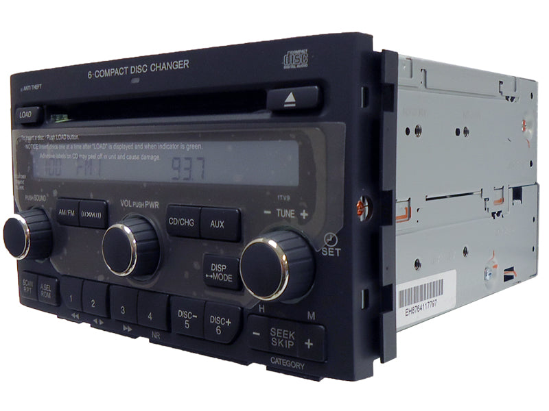 NEW Honda Pilot XM Radio Satellite Stereo AUX Input 6 Disc CD Changer Player 1TV9 39100-S9V-A610