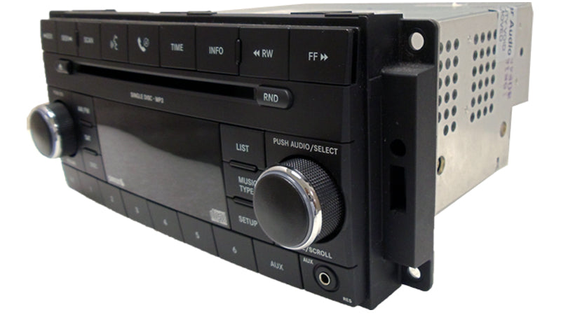 2007 - 2013 JEEP CHRYSLER DODGE OEM Sirius Satellite XM AM FM Radio AUX MP3 CD Player Receiver RES