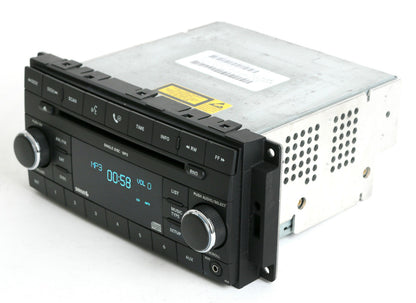 2007 - 2012 Chrysler Jeep Dodge OEM AM FM Radio AUX Satellite MP3 CD Player Receiver RES