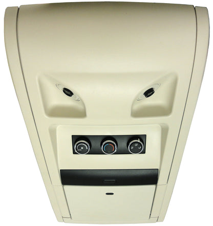 2009 - 2012 Chrysler Town & Country Dodge Grand Caravan OEM Rear Entertainment Overhead DVD LCD Screen Display w/ Climate Light Grey