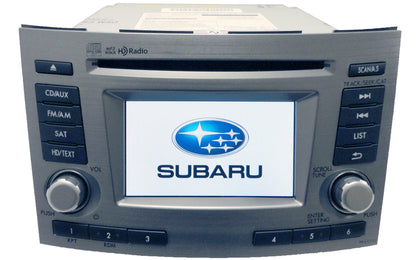 12 13 Subaru Legacy HD Radio Sat MP3 CD Player PE627U1 PE669U1