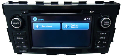 Reman 2014 2015 Nissan ALTIMA OEM Navigation NissanConnect XM Radio AUX MP3 CD Player