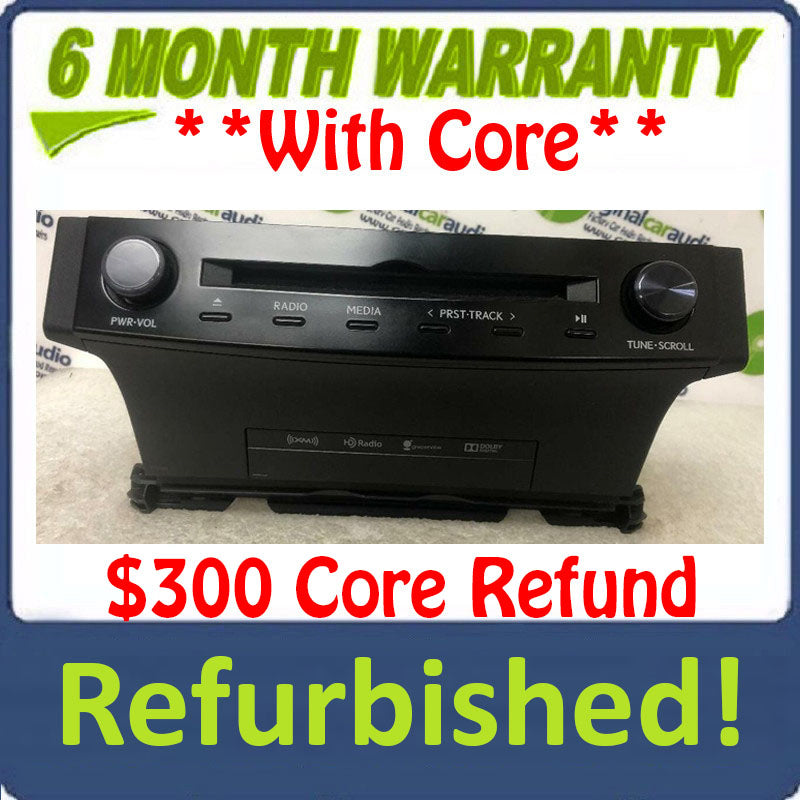 Refurbished 2014 - 2017 Lexus IS200T IS350 OEM Gracenote Navigation Multi Media HD Radio Receiver P10435 CANADIAN MODEL ONLY