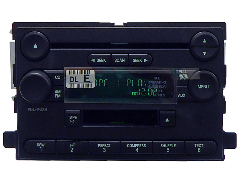 NEW 2004 2005 2006 2007  Ford Focus Freestar F250 F350 Super Duty MERCURY Monterey Radio AUX Tape CD Player
