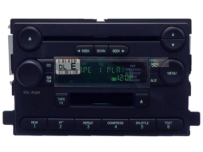 NEW 2004 2005 2006 2007  Ford Focus Freestar F250 F350 Super Duty MERCURY Monterey Radio AUX Tape CD Player