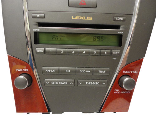 07 08 09 Lexus ES350 Radio 6 Disc CD Changer Satellite Climate
