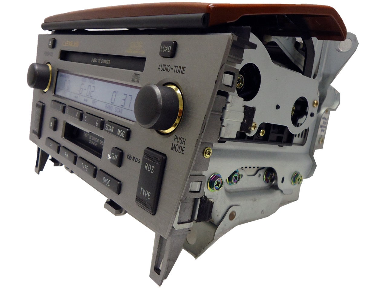 2002 2003 2004 2005 02 03 04 05 Lexus SC430 Radio Tape Cassette Mark Levinson Radio 6 CD Changer P6832
