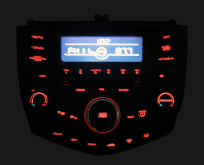 2003 03 Honda Accord Radio AUX MP3 6 Disc CD Changer 7BZ0
