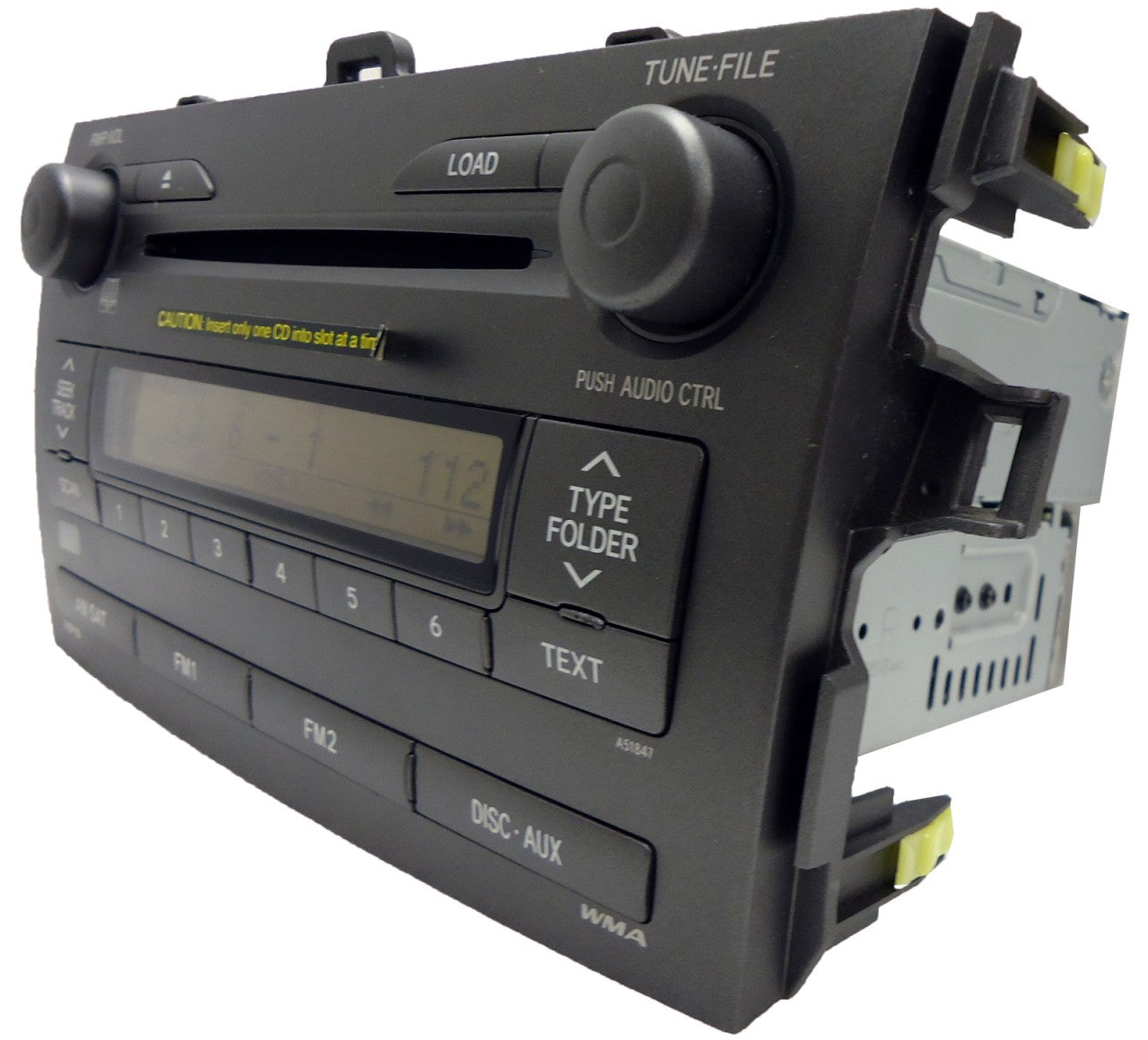 NEW 09 2009 2010 10 2011 11 Toyota COROLLA Radio MP3 WMA SATELLITE XM Sirius Stereo 6 Disc CD Changer Player A51847