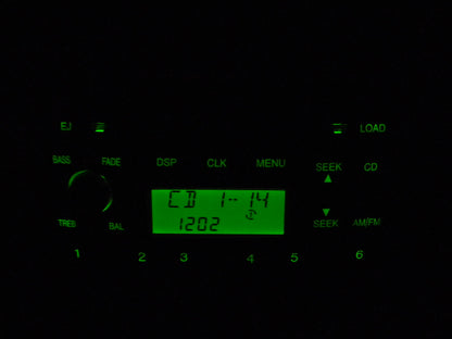 02 03 04 Ford FOCUS Radio 6006 CD Tuner 6 Disc CD Changer Player Stereo 3S4F-18C815-AG Spring Mint NA