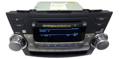 NEW 2008 - 2012 TOYOTA Highlander JBL Factory OEM Radio 6 Disc MP3 CD Player A518AY