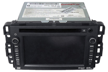 UNLOCKED Refurbished Screen 2012 2013 Chevy GMC OEM Navigation GPS XM Radio Bluetooth USB DVD AUX Stereo AM FM SAT - ANALOG