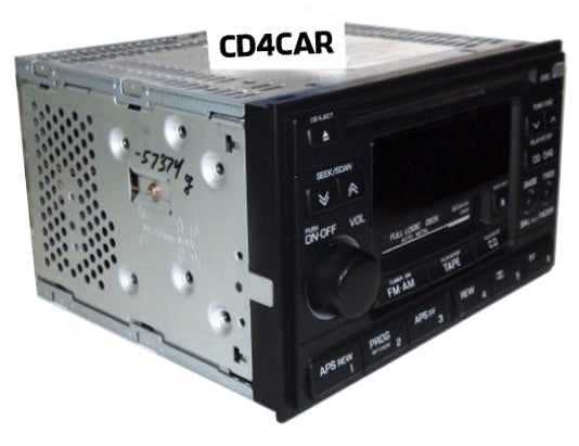 1997 - 1998 Nissan Maxima OEM AM FM Radio CD Tape Cassette Player Receiver CN585