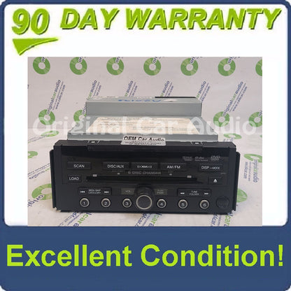 10 11 12 Acura RDX XM Radio DVD MP3 WMA 6 CD Disc Changer AUX 3PR2