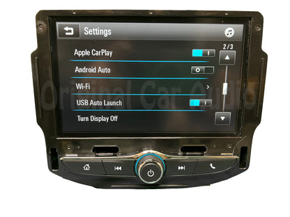 2017 - 2020 Chevrolet Chevy Cruze Traverse OEM 7" MyLink Apple CarPlay Android Auto Multi Media XM Radio Receiver