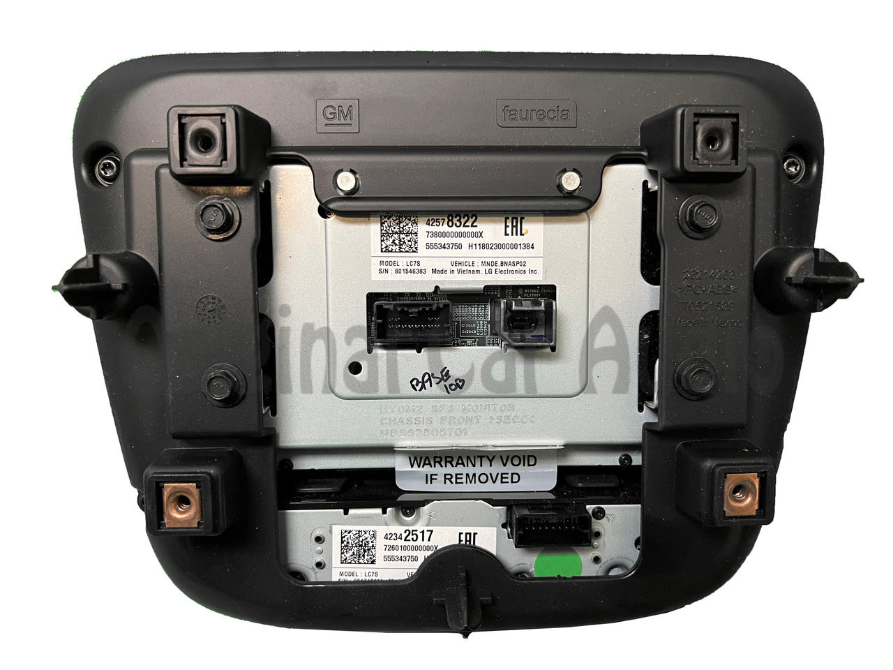 Refurbished 2018 Chevrolet Chevy Equinox OEM IOB Base Radio 7" Infotainment Display Screen Monitor Assembly