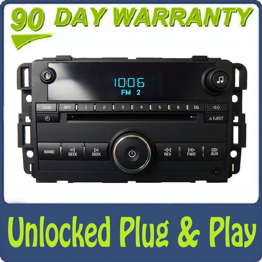 REMANUFACTURED 2009 2010 2011 2012 2013 GMC Chevy Chevrolet Impala OEM Radio Stereo AUX CD Player Receiver