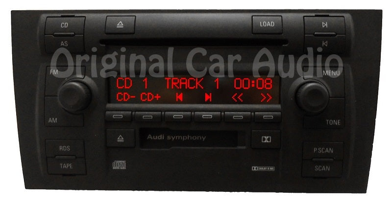 Audi AllRoad A6 S6 Radio Tape 6 CD Player Bose