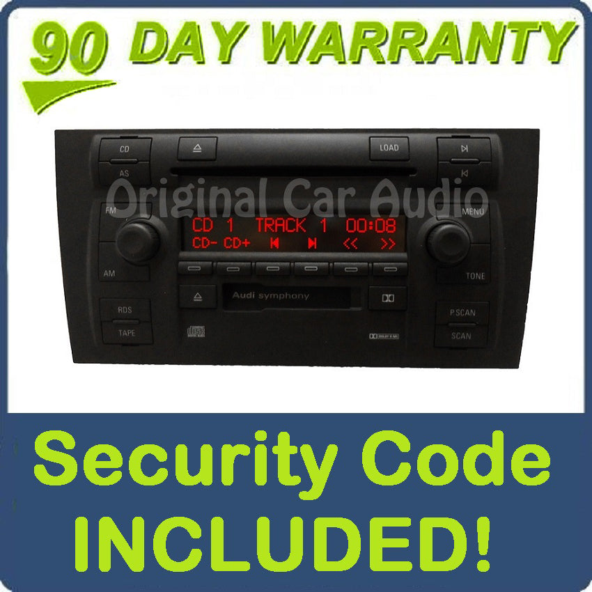 Audi AllRoad A6 S6 Radio Tape 6 CD Player Bose