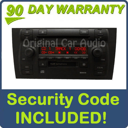 Audi AllRoad A6 S6 Radio Tape 6 CD Player Bose