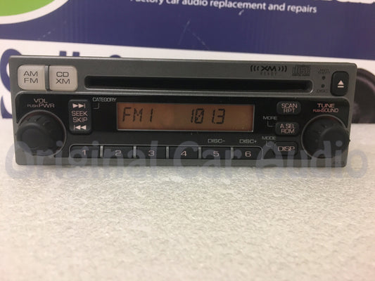 2006 - 2007 Honda S2000 S2K OEM CD XM Satellite Radio Receiver 4XJ3