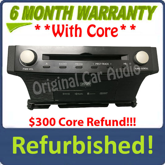Refurbished 2014 - 2017 Lexus IS200T IS350 OEM Gracenote Navigation Multi Media HD Radio Receiver P10434
